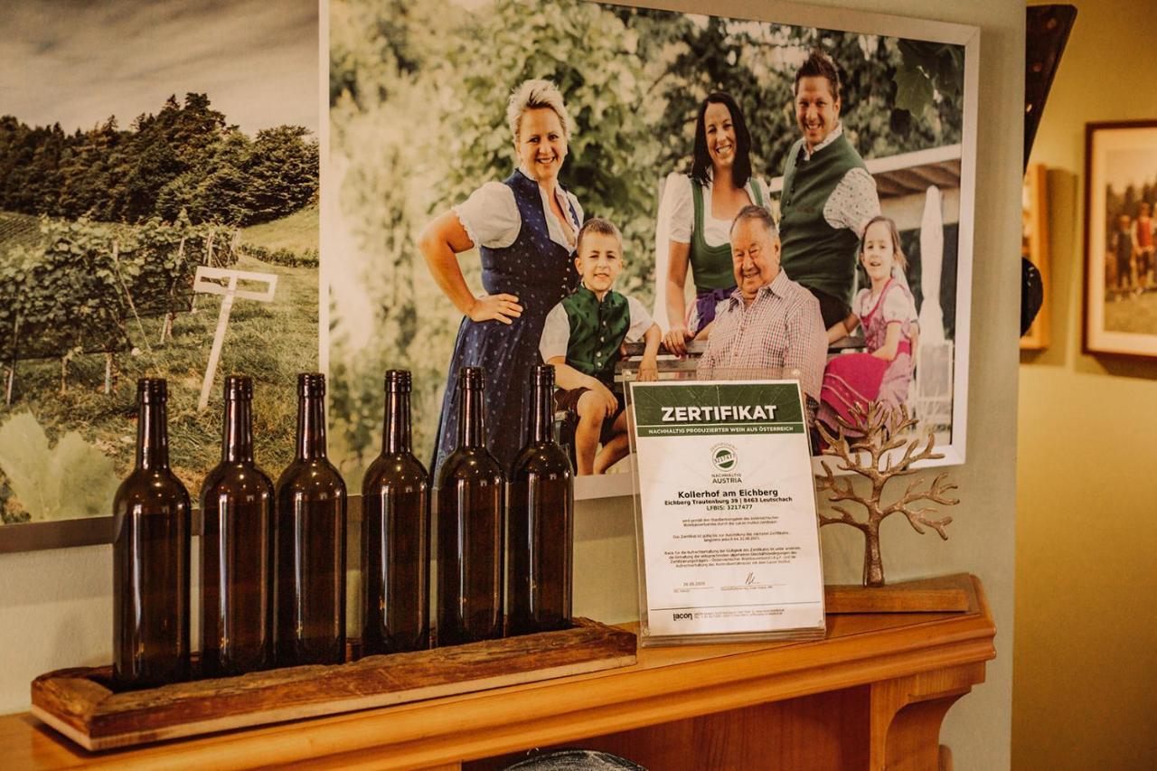 Weingut Kollerhof Am Eichberg Villa Лейтшах Екстериор снимка
